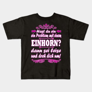 Einhorn Glitzer Pupsendes Plüschtier Mädchen Kids T-Shirt